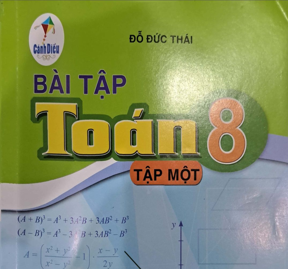 SÁCH BÀI TẬP TOÁN 8 TẬP 1 CÁNH DIỀU Miễn phí